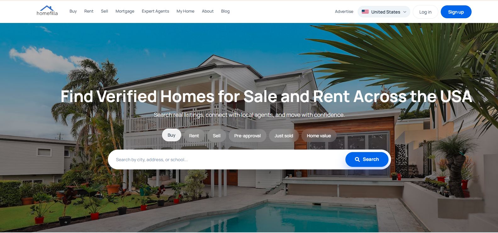 HomeFilla — Real Estate Discovery Platform